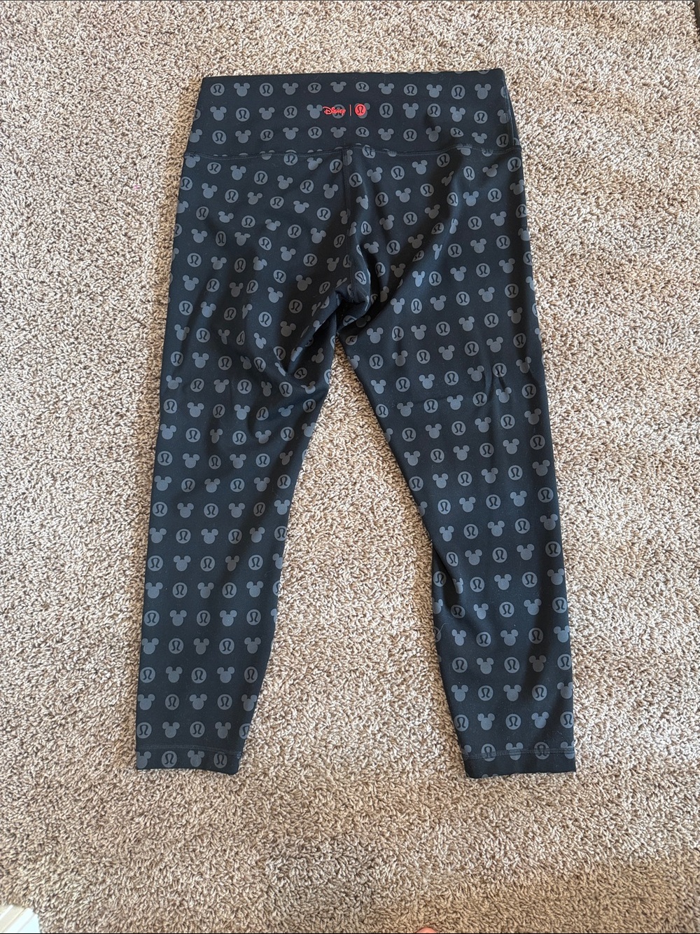 Disney x Lululemon *Wunder Train High-Rise Tight 25" Size 14 - Picture 2 of 3